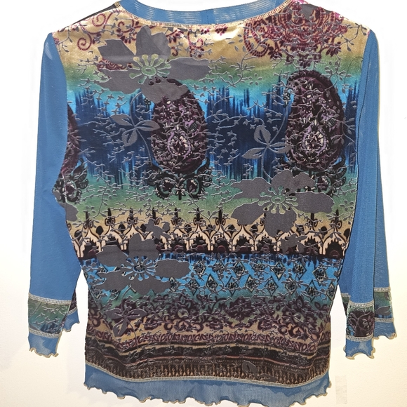 TRIBAL long sleeve fancy shirt - Picture 2 of 5